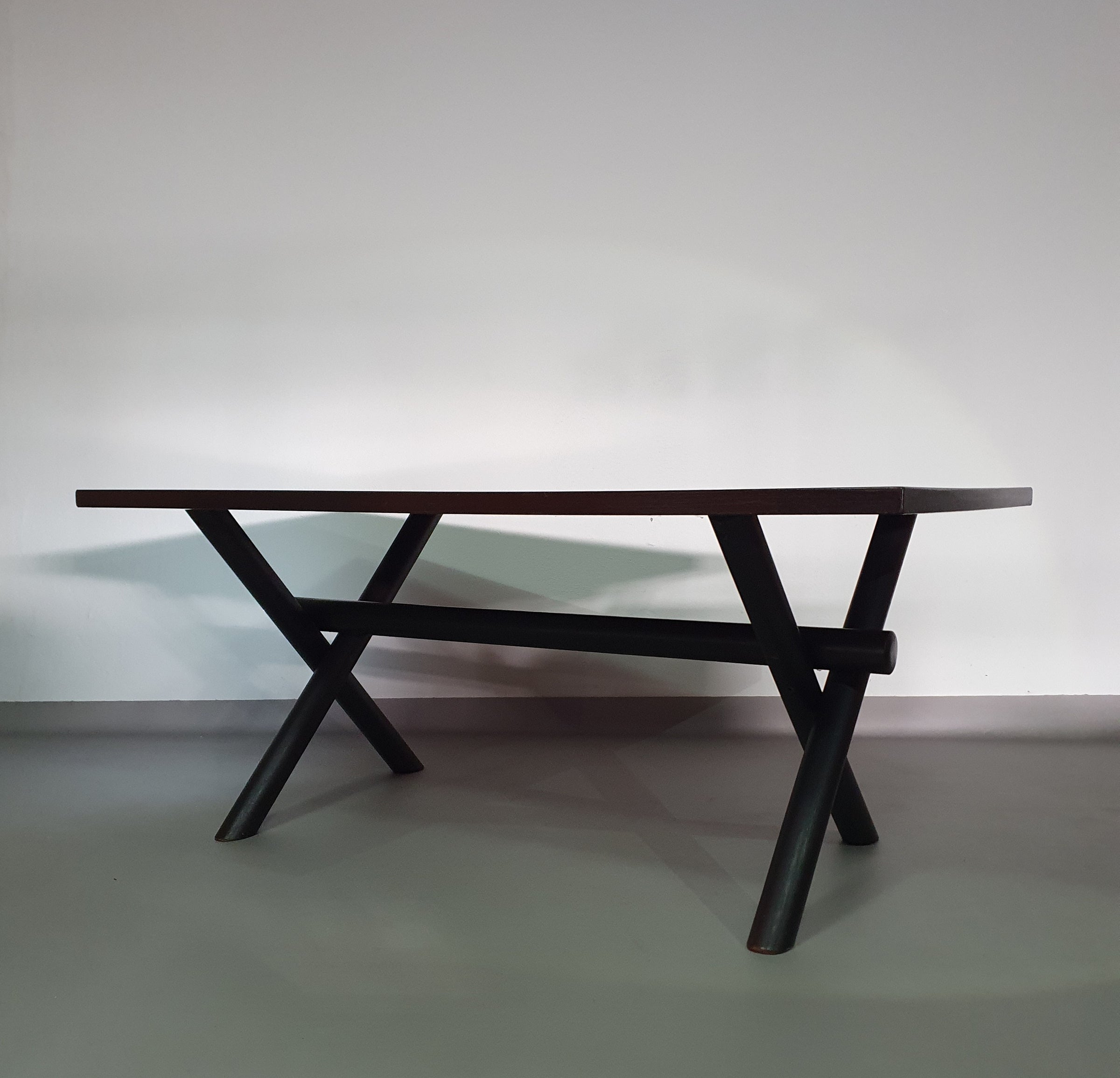 Gerard Geytenbeek 
Rare rectangle table for AZS MEUBELEN 90 x 165 x height 71 cm