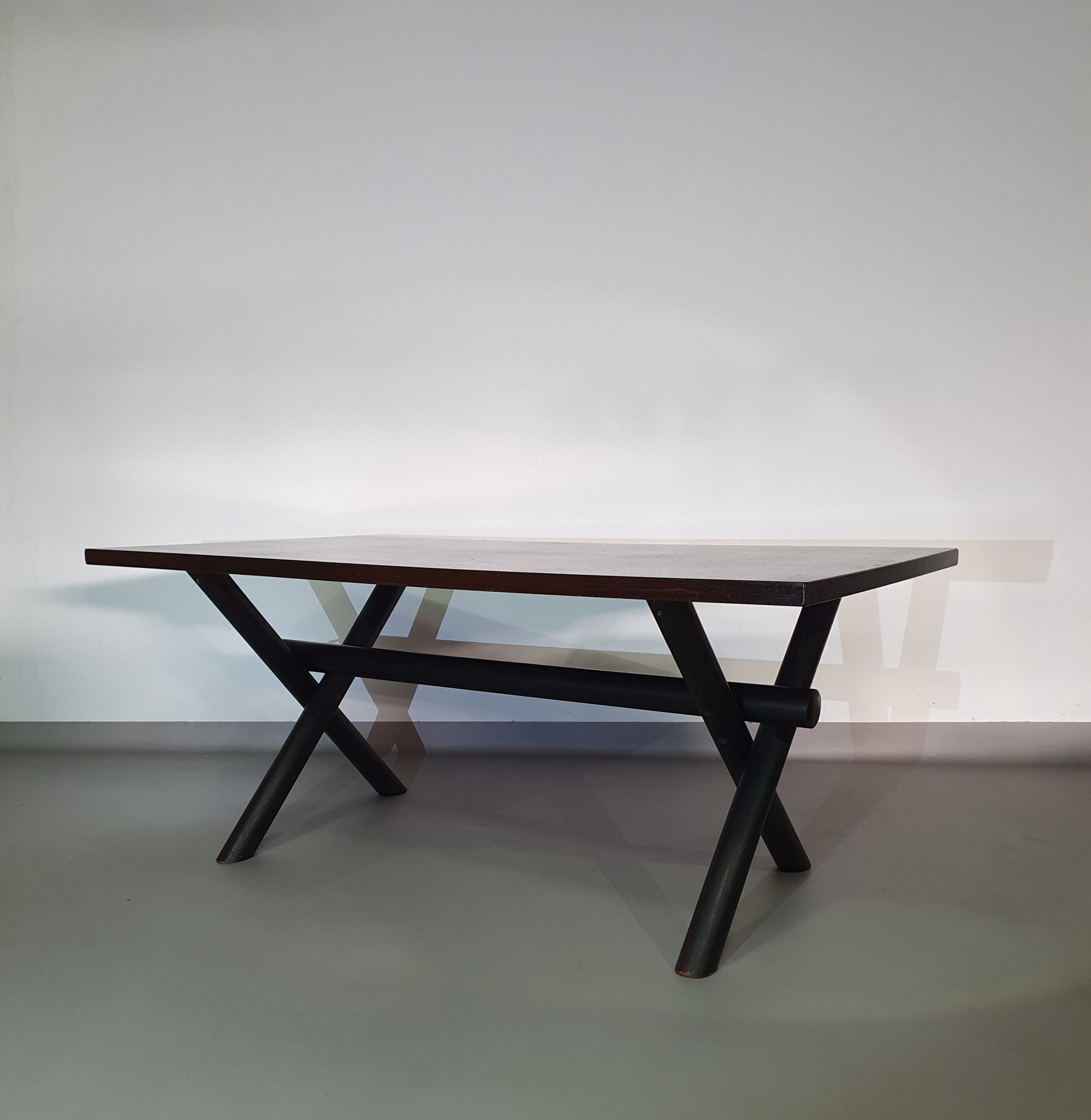 Gerard Geytenbeek 
Rare rectangle table for AZS MEUBELEN 90 x 165 x height 71 cm