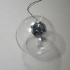 10 x Large ball pendant by Glashütte Limburg model 4103 / 1960s.  Not claened yet. Straight from a church.