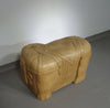 Decorative wood and resin elephant table / stool