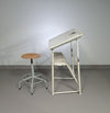 VINTAGE INDUSTRIËLE TEKENTAFEL BUREAU INDUSTRIAL DESK DRAWING TABLE