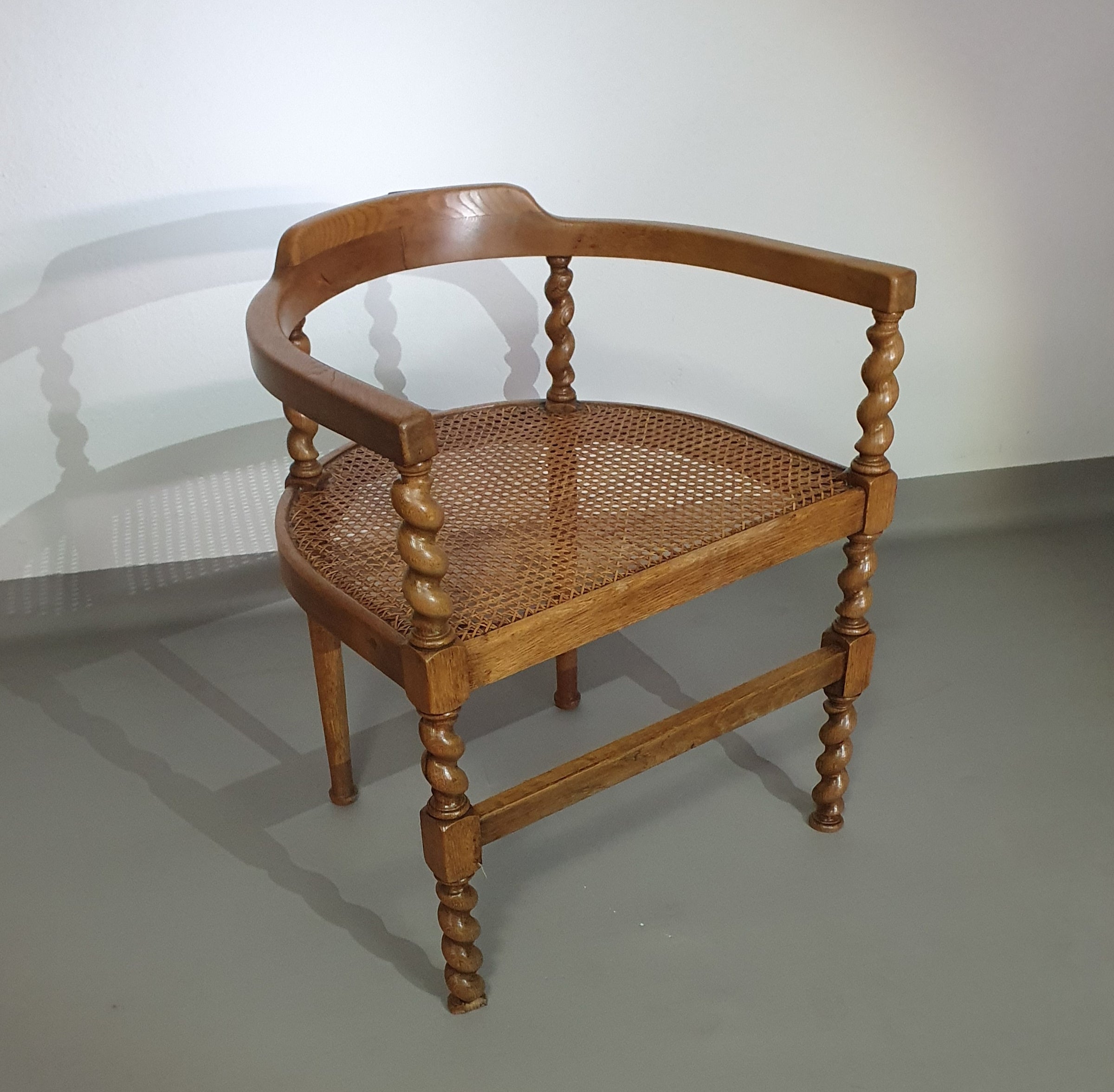 Arm / side chair with webbing seat 1930s