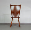 De Ster Geldermalsen Spindle Back dining chair 6 x in solid Oak. With a small carved decoration in the back rest.
1960s