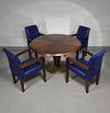 4 x Hugues Chevalier conference Ying Bridge chair / leather