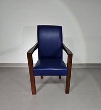 4 x Hugues Chevalier conference Ying Bridge chair / leather