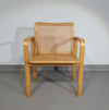 Beech Wood and Webbing Side Chair by Olivo Pietro, Italy, 1970s