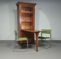 Cupboard / Cabinet / with fold down / folding / collaptible / table
Width 87
Height 195
Depth 46
Table 60 x 106 x height 76 cm