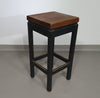 3 x Oak construction stools 1960s