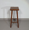 3 x oak classic stools 1960s