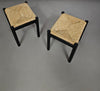 2 x Ibisco stool / rare rush / woven