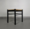 2 x Ibisco stool / rare rush / woven