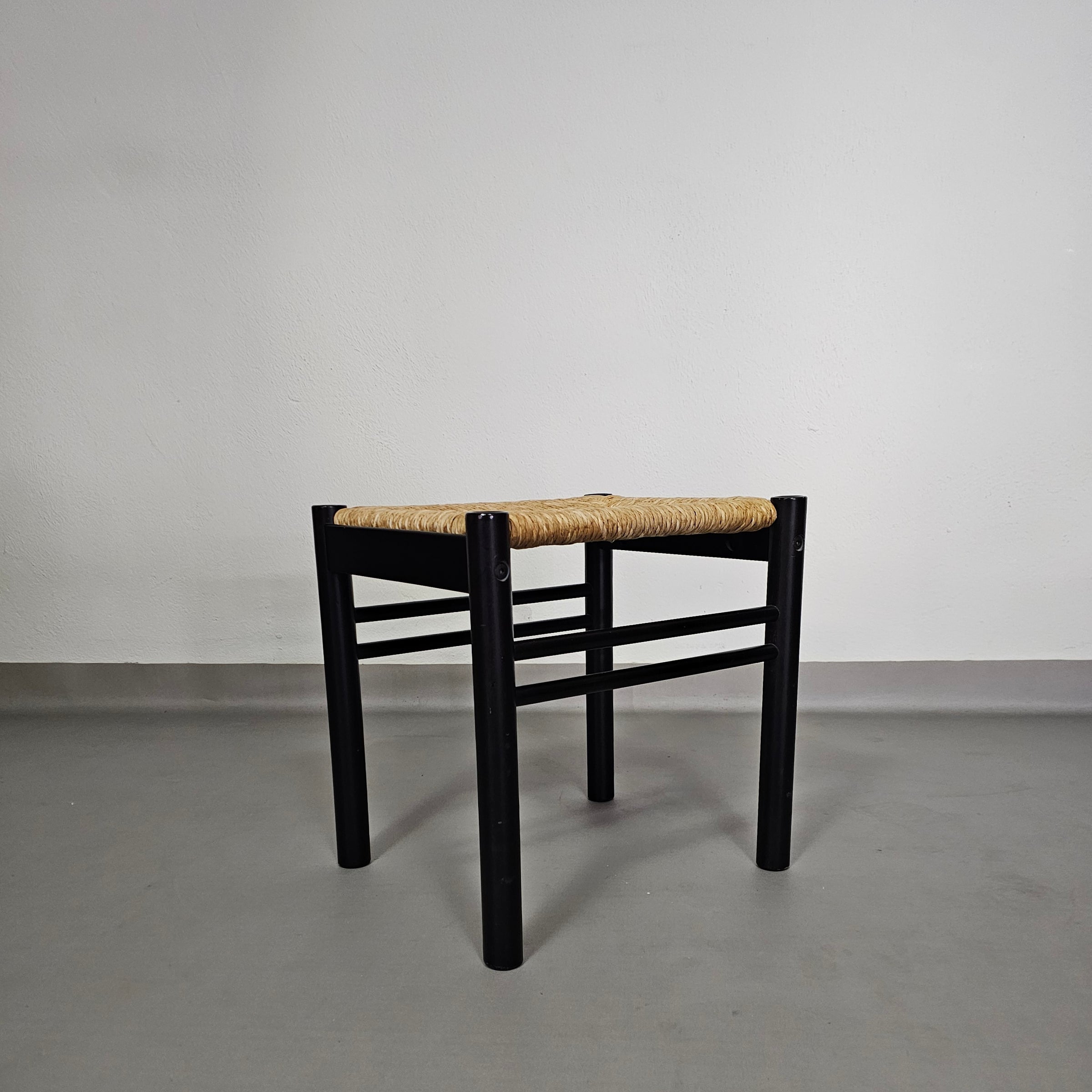 2 x Ibisco stool / rare rush / woven