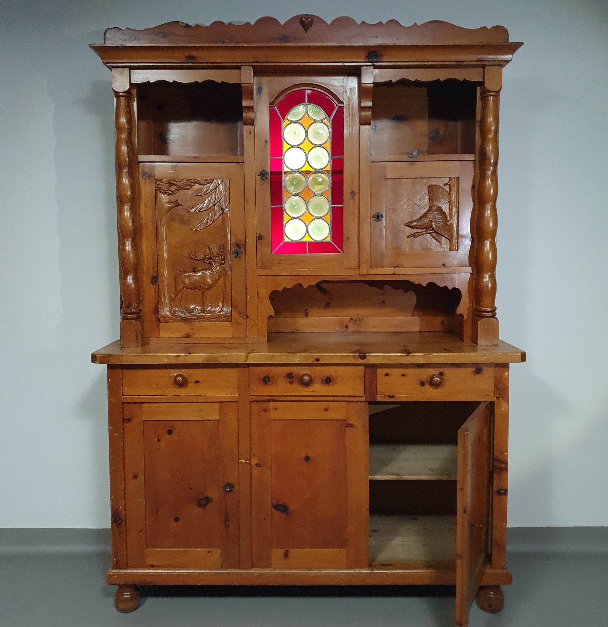 Tiroler Buffet cupboard / sideboard 1950s