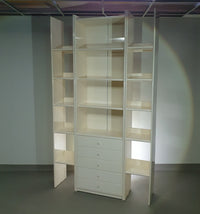 Italian "Olinto" Bookcase / roomdivider by Kazuhide Takahama for B&B