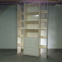 Italian "Olinto" Bookcase / roomdivider by Kazuhide Takahama for B&B