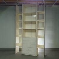 Italian "Olinto" Bookcase / roomdivider by Kazuhide Takahama for B&B