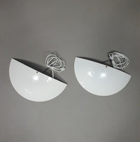 2 x minimalistic large 80s Ikea wall sconces 
Width 40 x  depth 20 x height 8 cm