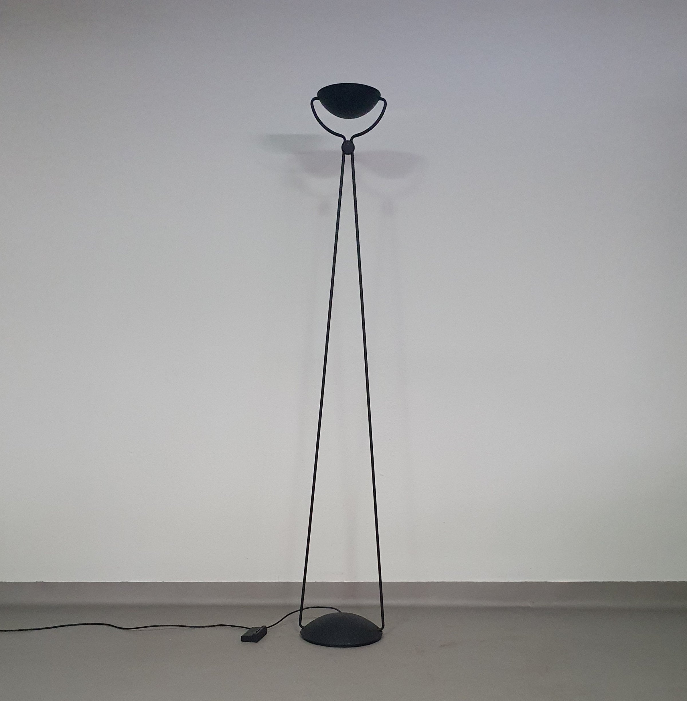 Very rare Paolo Piva for Stefano Cevoli floorlamp Meridiana 185cm