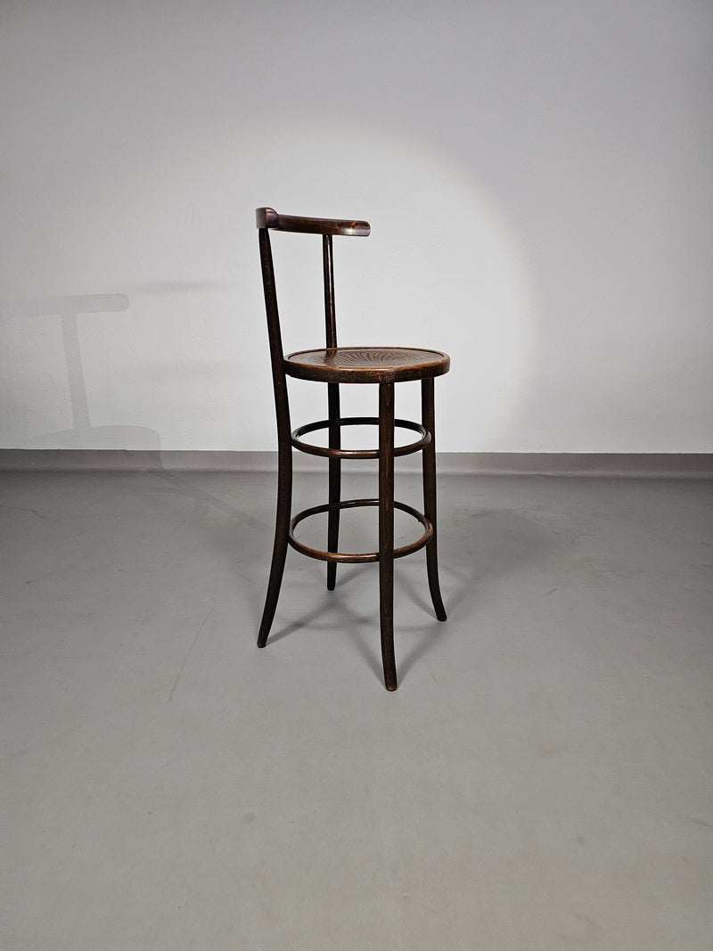 Thonet / Mundus marked / stool / seat height 75 cm