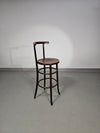 Thonet / Mundus marked / stool / seat height 75 cm