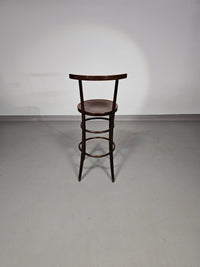 Thonet / Mundus marked / stool / seat height 75 cm