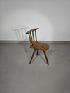 Beautiful old farmers tripod chair for decorative use.