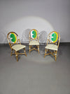 3 x Gasparucci Italo ECC Antwerpen tennis chairs 1980s