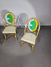 3 x Gasparucci Italo ECC Antwerpen tennis chairs 1980s