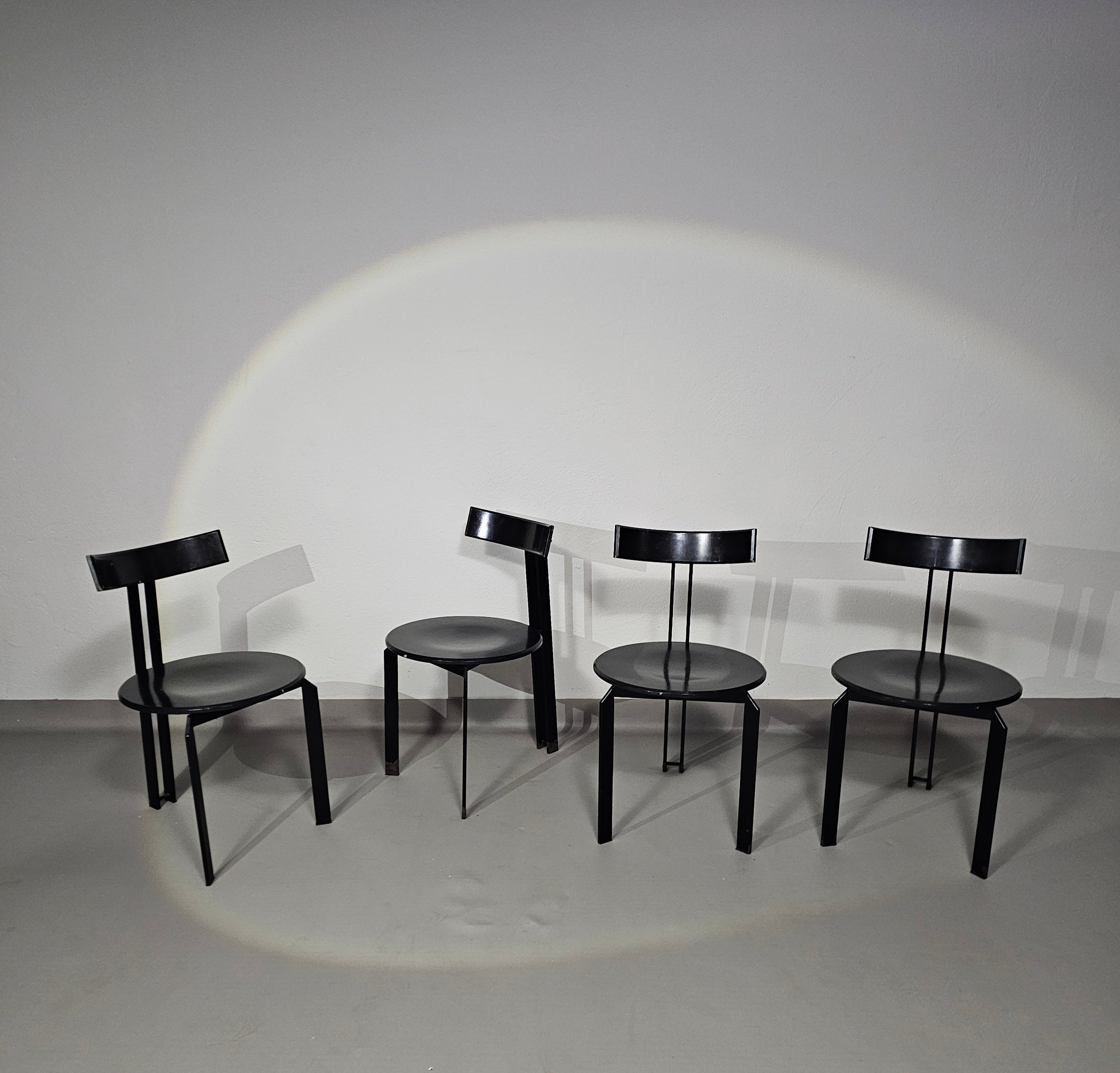 Postmodern Harvink chairs, model Zeta designed by Martin Haksteen in the 1980s