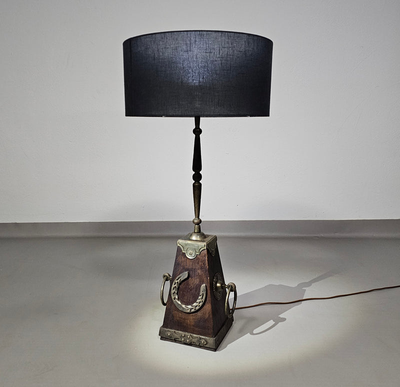 Horseshoe floor / table lamp 1960s