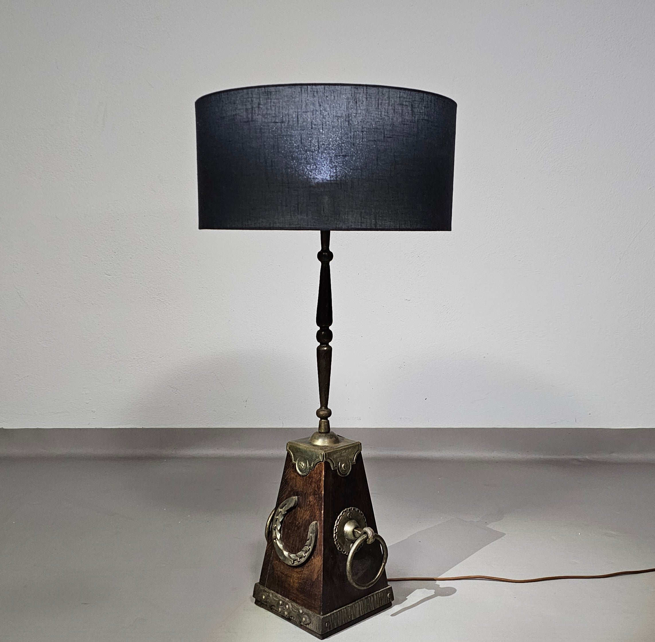 Horseshoe floor / table lamp 1960s