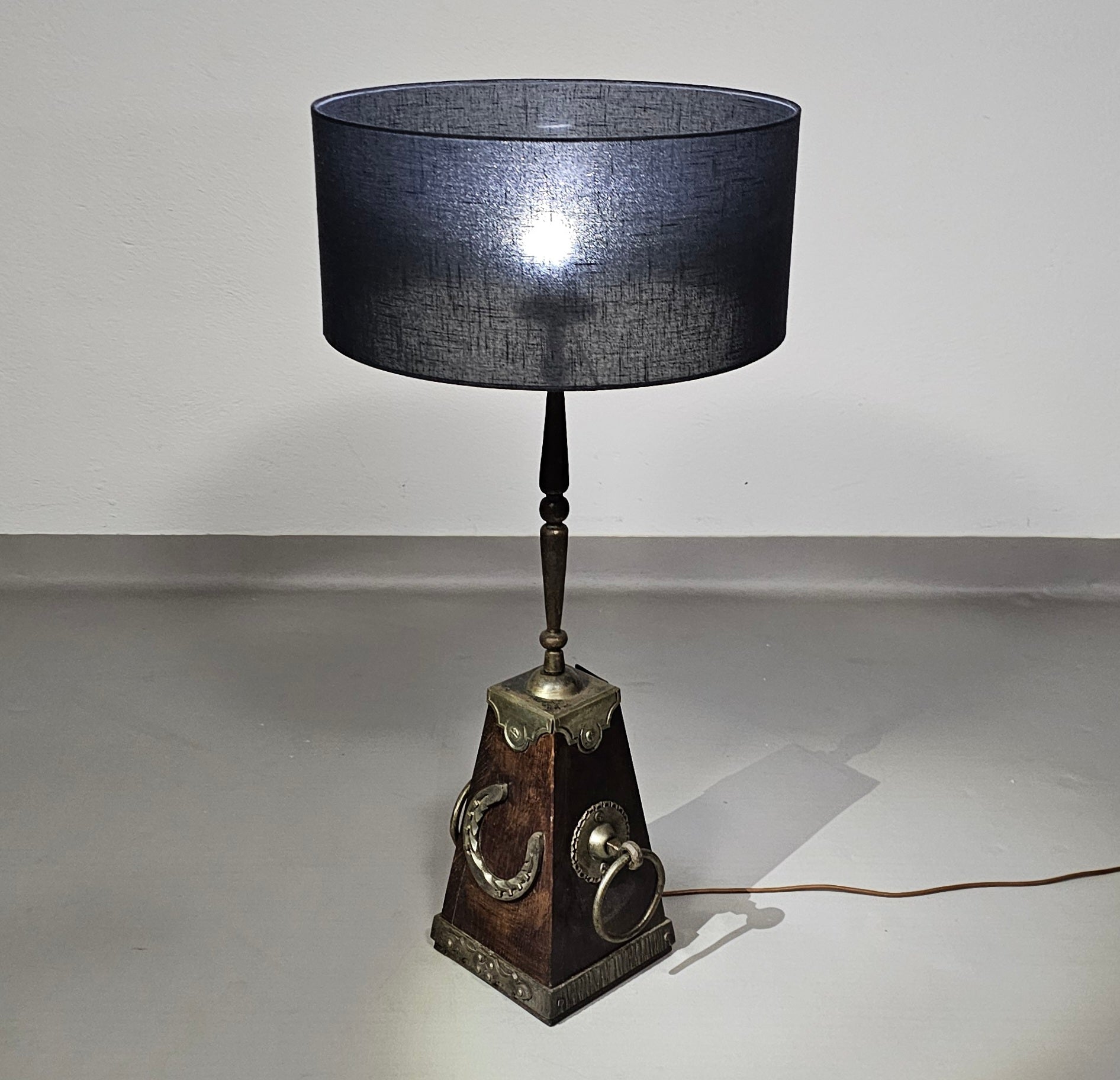 Horseshoe floor / table lamp 1960s