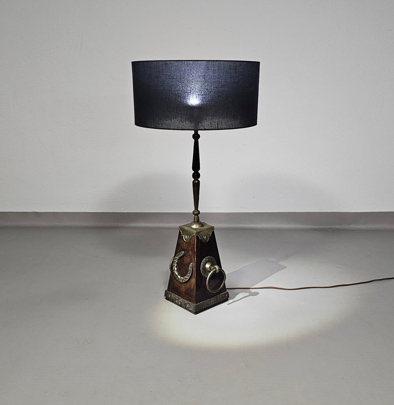 Horseshoe floor / table lamp 1960s