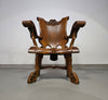 3 x large oak claw armchairs 1960s
70 x 70 x 90 cm