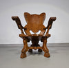 3 x large oak claw armchairs 1960s
70 x 70 x 90 cm