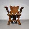 3 x large oak claw armchairs 1960s
70 x 70 x 90 cm