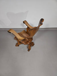 3 x large oak claw armchairs 1960s
70 x 70 x 90 cm