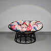 Papasan rattan lounge chair 1970s
Width 120
Height 70 cm