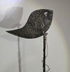 Rare floor lamps with little Stones in copper wire / labeled SAP