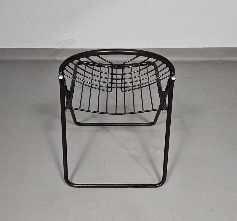 Gastone Rinaldi Folding Chair / black / Italy 1970s