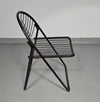 Gastone Rinaldi Folding Chair / black / Italy 1970s