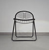 Gastone Rinaldi Folding Chair / black / Italy 1970s