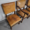 Matching set / Castle Chairs / Neo Barok / sheep leather / 1900s