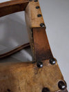 Matching set / Castle Chairs / Neo Barok / sheep leather / 1900s