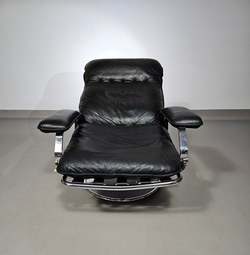 VERY RARE VINTAGE LEOLUX LOUNGE CHAIR, THE NETHERLANDS 1960S