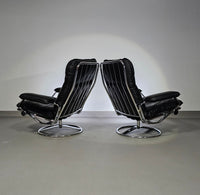 VERY RARE VINTAGE LEOLUX LOUNGE CHAIR, THE NETHERLANDS 1960S