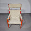 Safari lounge chair, model 30,  designed by Erik Worts and manufactured by Niels Eilersen, Denmark 1960.