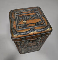 RARE VINTAGE FÜRTH VINTAGE CANDY / COOKIES BOX FRANCE 1940S