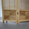 Room divider
French Blonde Beech Louvered Screen Room Divider, 1960s

Width 155

Height 185 cm