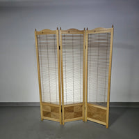 Room divider
French Blonde Beech Louvered Screen Room Divider, 1960s

Width 155

Height 185 cm